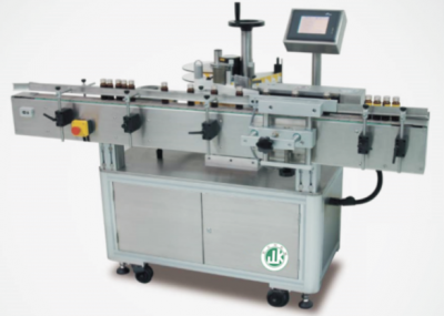 Vertical round bottle labeling machine